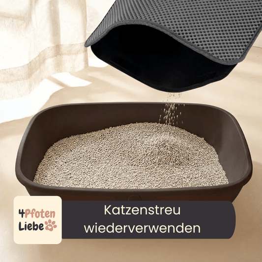 4Pfotenliebe SauberMatte - Nie wieder Katzenstreu im ganzen Zuhause