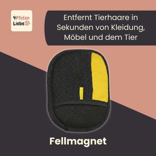 Fellmagnet -entfernt 90% loser Tierhaare in Sekunden entfernt 4Pfotenliebe 