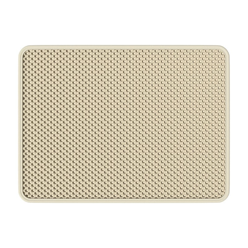 4Pfotenliebe Shop Katze 30x30cm / Khaki 4Pfotenliebe SauberMatte - Nie wieder Katzenstreu im ganzen Zuhause