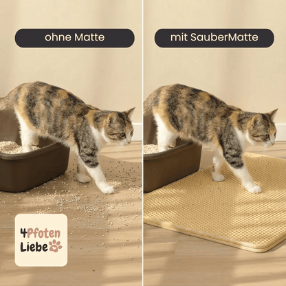4Pfotenliebe Shop Katze 4Pfotenliebe SauberMatte - Nie wieder Katzenstreu im ganzen Zuhause