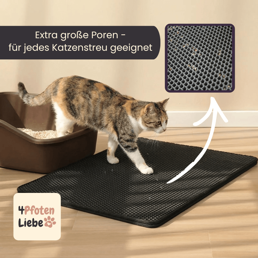 4Pfotenliebe Shop Katze 4Pfotenliebe SauberMatte - Nie wieder Katzenstreu im ganzen Zuhause