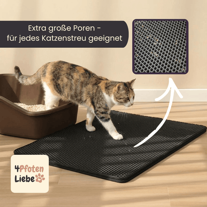 4Pfotenliebe Shop Katze 4Pfotenliebe SauberMatte - Nie wieder Katzenstreu im ganzen Zuhause