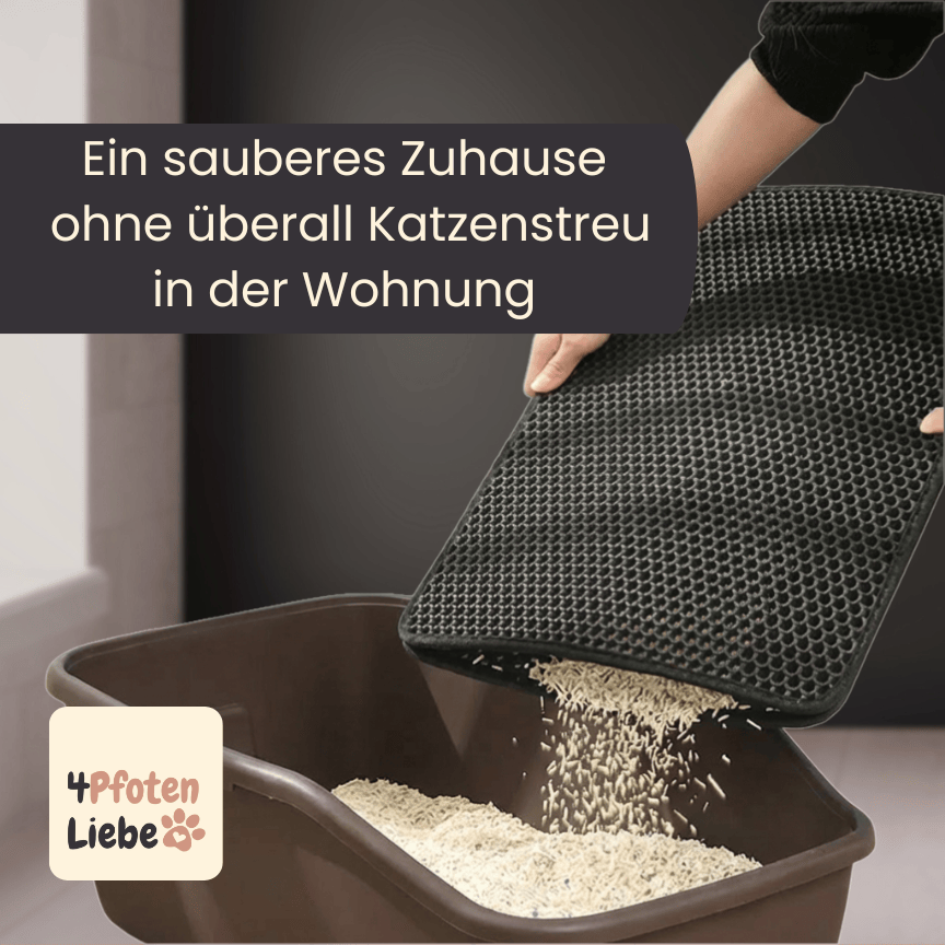 4Pfotenliebe Shop Katze 4Pfotenliebe SauberMatte - Nie wieder Katzenstreu im ganzen Zuhause