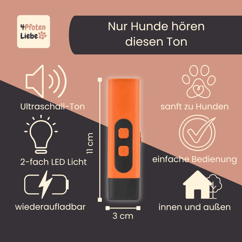 4Pfotenliebe CalmControl CalmControl - stoppt das Bellen sofort