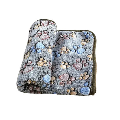 4Pfotenliebe Shop Katze Grau / S - 60x40cm CozyTails Flauschdecke – kuschelige Haustierdecke für Hunde & Katzen