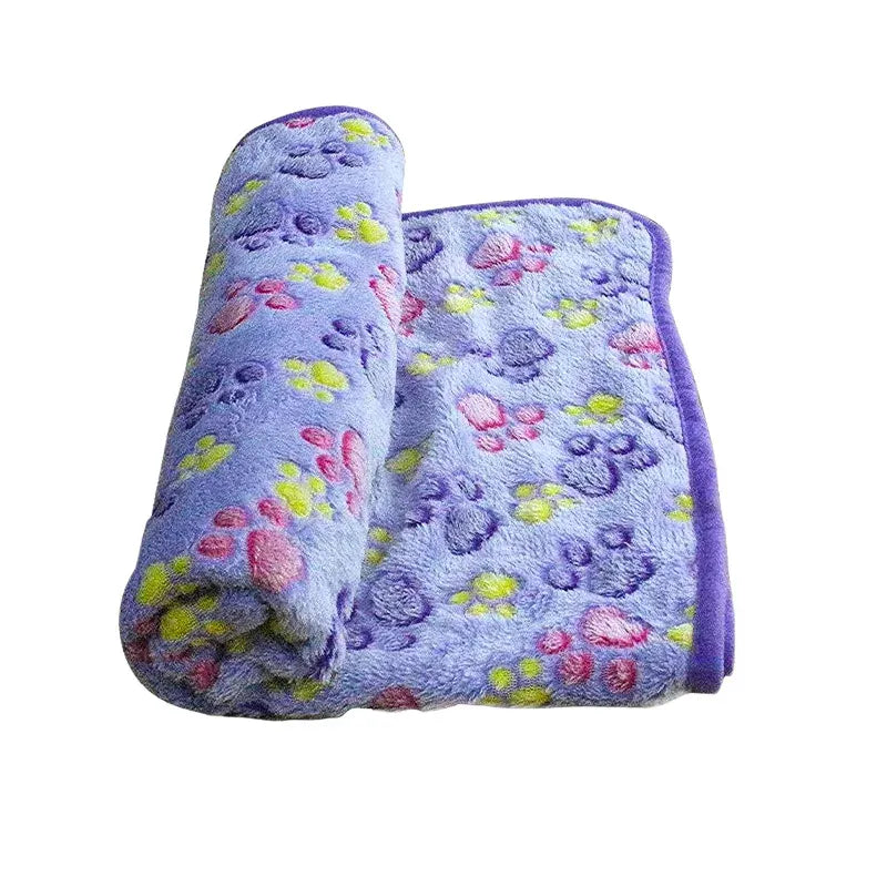 4Pfotenliebe Shop Katze Lila / S - 60x40cm CozyTails Flauschdecke – kuschelige Haustierdecke für Hunde & Katzen