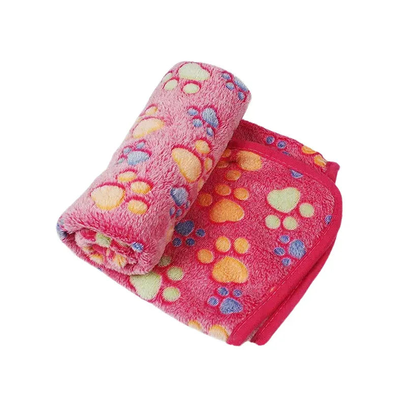 4Pfotenliebe Shop Katze Pink / S - 60x40cm CozyTails Flauschdecke – kuschelige Haustierdecke für Hunde & Katzen