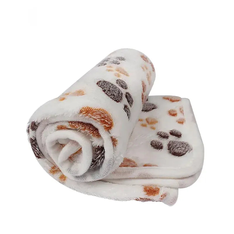 4Pfotenliebe Shop Katze Weiß / S - 60x40cm CozyTails Flauschdecke – kuschelige Haustierdecke für Hunde & Katzen