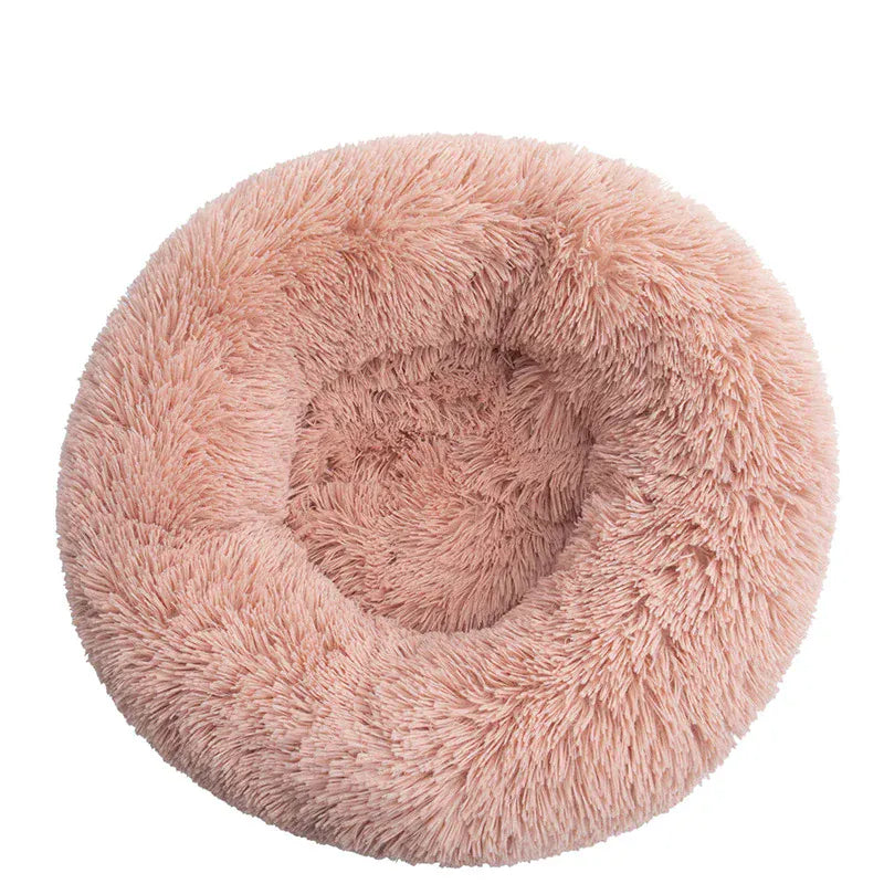 4Pfotenliebe Shop altrosa / S 40CM DreamPaw – Flauschiges Katzen- & Hundebett für sicheren, warmen Schlaf