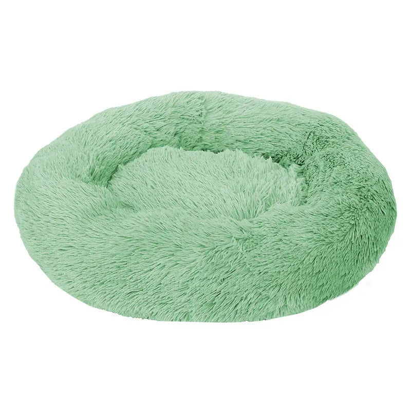 4Pfotenliebe Shop grün / S 40CM DreamPaw – Flauschiges Katzen- & Hundebett für sicheren, warmen Schlaf