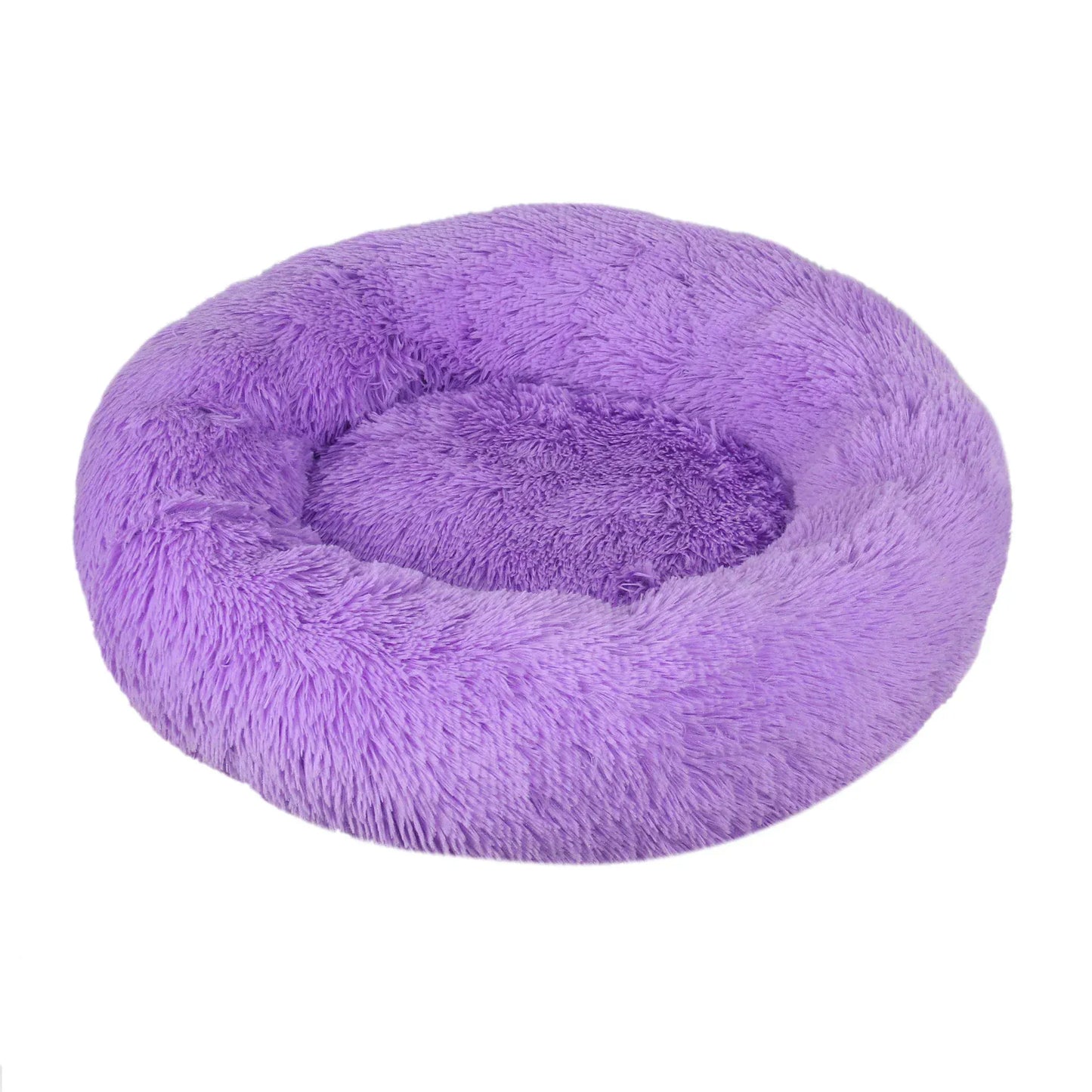 4Pfotenliebe Shop lila / S 40CM DreamPaw – Flauschiges Katzen- & Hundebett für sicheren, warmen Schlaf