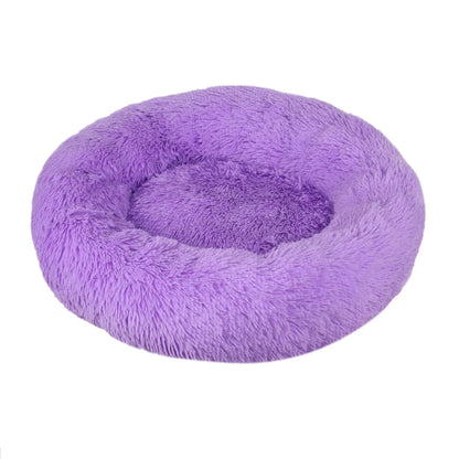4Pfotenliebe Shop lila / S 40CM DreamPaw – Flauschiges Katzen- & Hundebett für sicheren, warmen Schlaf