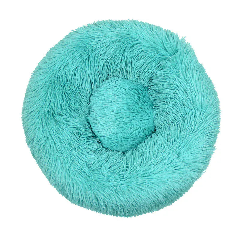 4Pfotenliebe Shop türkis / S 40CM DreamPaw – Flauschiges Katzen- & Hundebett für sicheren, warmen Schlaf