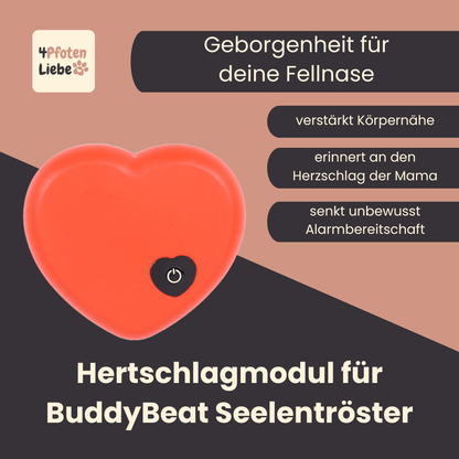 4Pfotenliebe Herzschlagmodul Herzschlagmodul für BuddyBeat Seelentröster