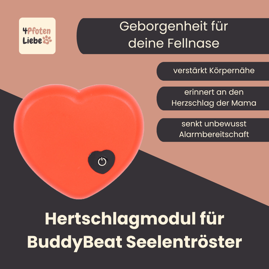 4Pfotenliebe Herzschlagmodul Herzschlagmodul für BuddyBeat Seelentröster