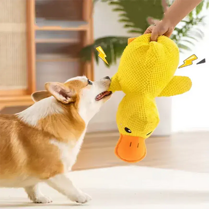 4Pfotenliebe Shop HugMe Duck - interaktives Kuscheltier & Spielzeug in einem