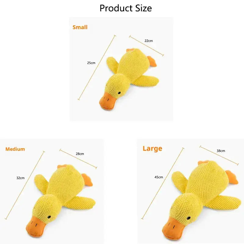 4Pfotenliebe Shop HugMe Duck - interaktives Kuscheltier & Spielzeug in einem