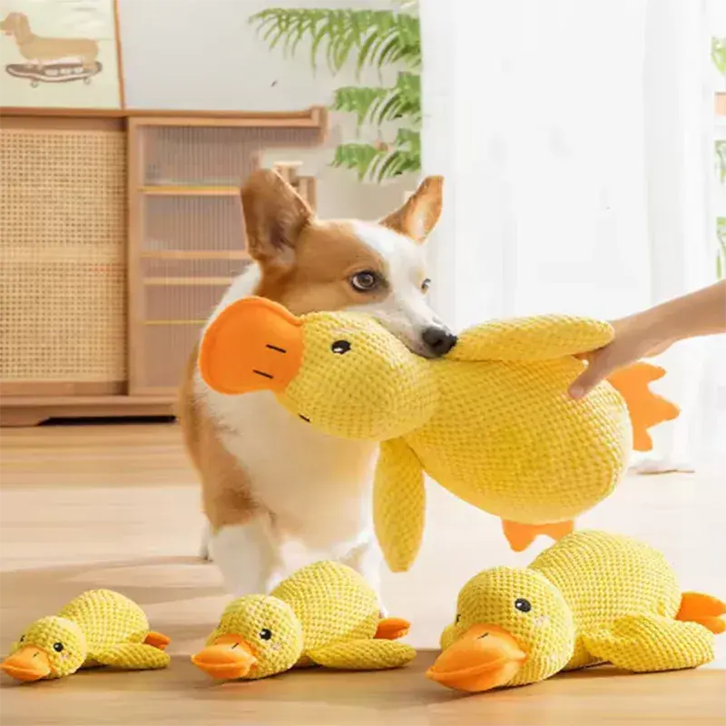 4Pfotenliebe Shop HugMe Duck - interaktives Kuscheltier & Spielzeug in einem