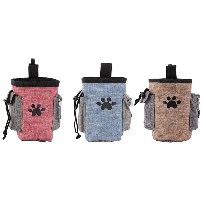 4Pfotenliebe blau Leckerli-Tasche 17.5cm x 13cm