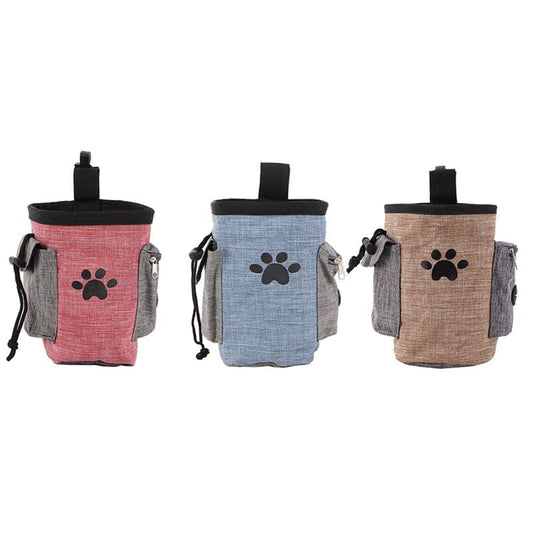 4Pfotenliebe blau Leckerli-Tasche 17.5cm x 13cm