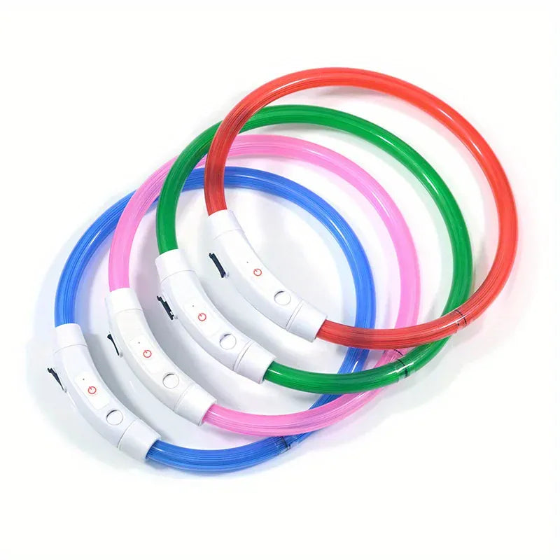 4Pfotenliebe Shop LightLoop - LED Hundehalsband für Sichtbarkeit & Sicherheit bei jedem Spaziergang