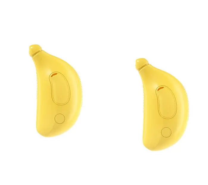 Mein Shop Tierhaarbürste Gelb 2 Stück PawfectSteam - 3-in-1 Dampf-Bürste für Hunde & Katzen