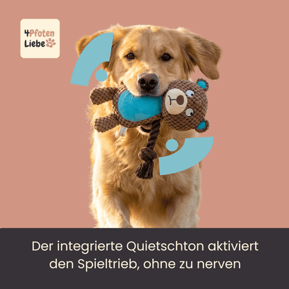 4Pfotenliebe Hunde RambaZamba Freund: Beiß-, Zerr- und Kuscheltier in einem